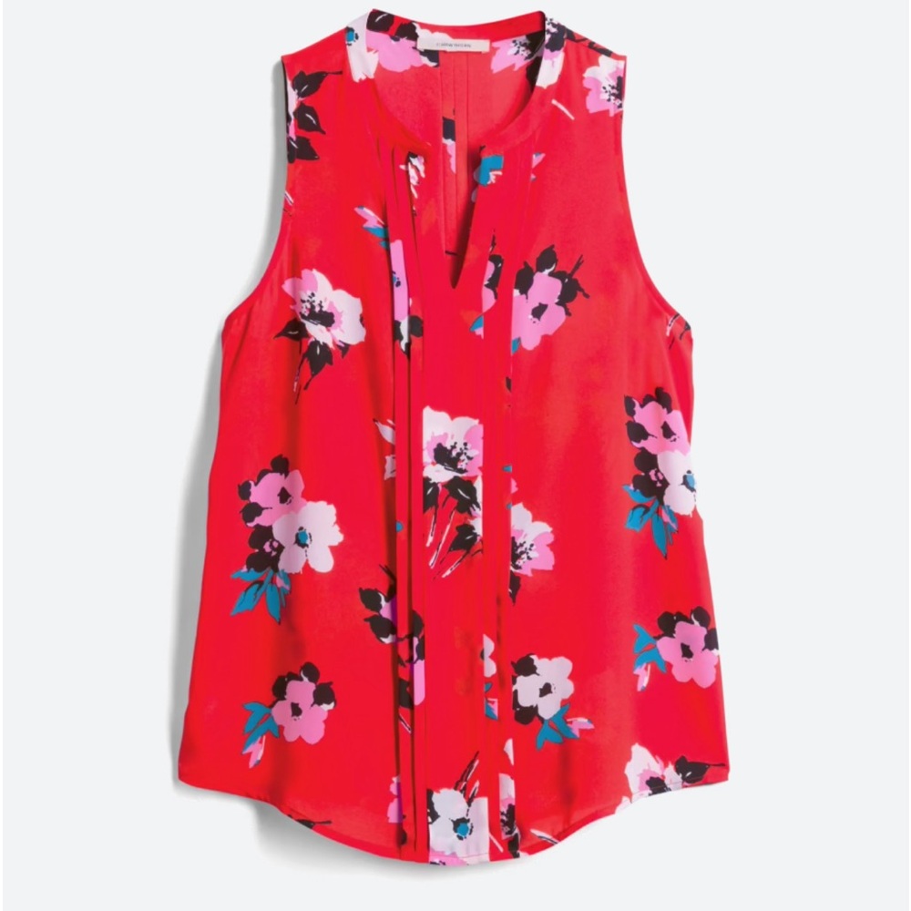 ⭐️41 Hawthorn Breyson Pleat Detail Split Neck Blouse size XXL⭐️